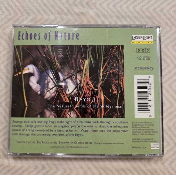 3 for $10 Echoes Of Nature Bayou Music CD - Picture 2 of 4